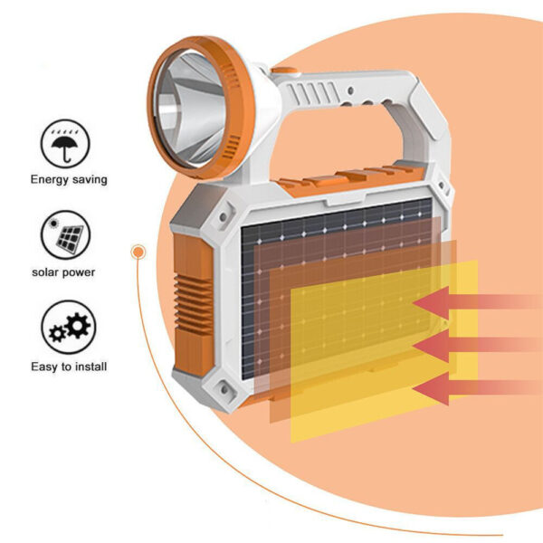 Solar Lantern Camping Multifunctional LED Searchlight - Image 3