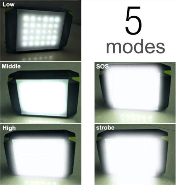 Lampe de camping rechargeable LED | Batterie externe USB - Image 3