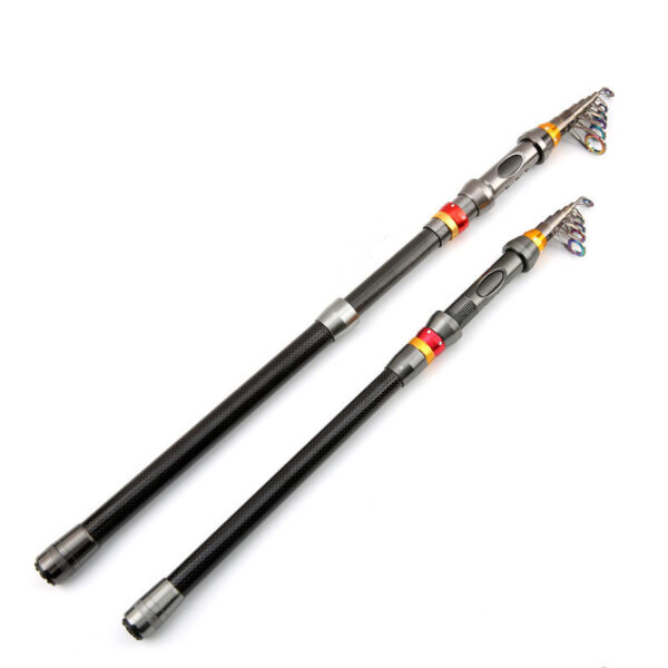 Carbon fishing rod short section mini sea rod - Image 4