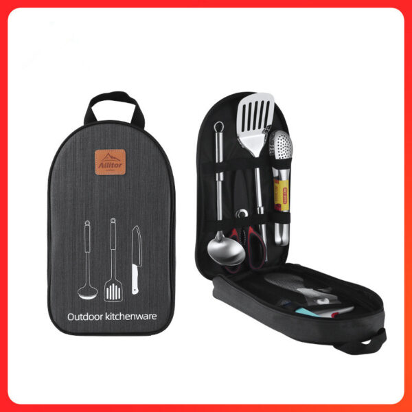 Outdoor picnic storage bag camping cookware - Image 4