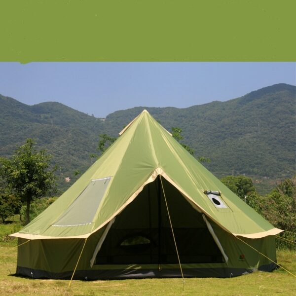 Yurt Tent Outdoor Camping Pyramid Chimney Sunscreen - Image 6