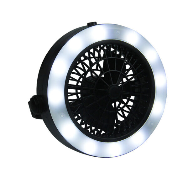 Multi-function Waterproof Fan Rechargeable Portable Camping Tent Light Outdoor Lamp Fishing Cooling Fan Lamp Camping Light - Image 3