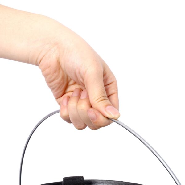 Outdoor Camping Deep Pot For Camping Fireplace Cooking Barbecue Baking Campfire With Leg Base - Image 8