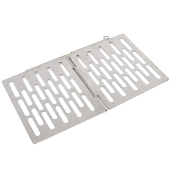 Outdoor Picnic Simple Portable Mini Barbecue Grill Grill Plate Stainless Steel Folding Grill Grill Grill - Image 6