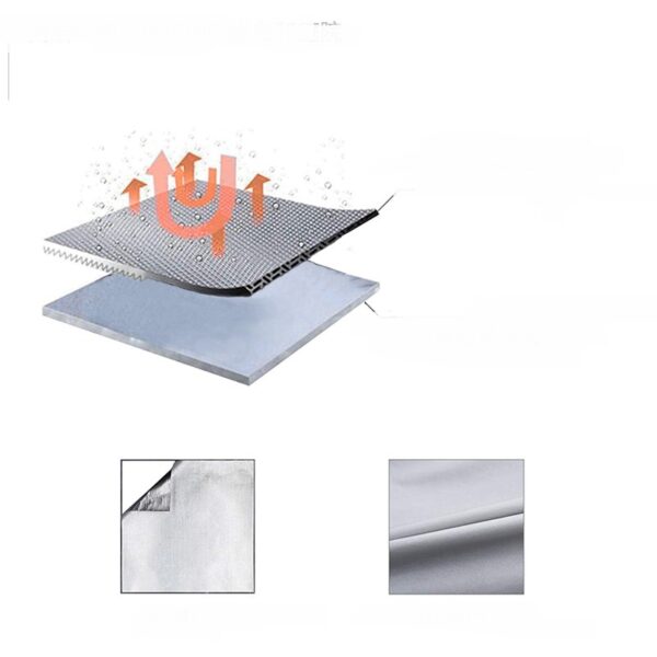 Fireproof And High Temperature Resistant Fire Pit Mat Floor Courtyard Lawn Protection Mat - Image 4