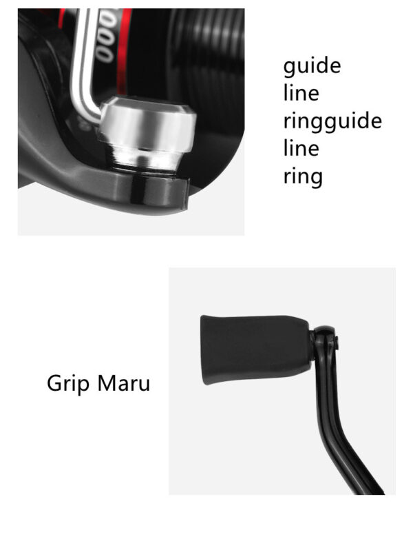 Spinning Wheel, FishingLine, Fishing Line, Fishing Line,Cast Rod, Sea Rod, Road, Asia Sea Rod Wheel - Image 2