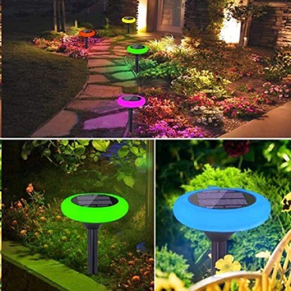 Solar Lawn Light Color Gradient Outdoor Courtyard - Image 4