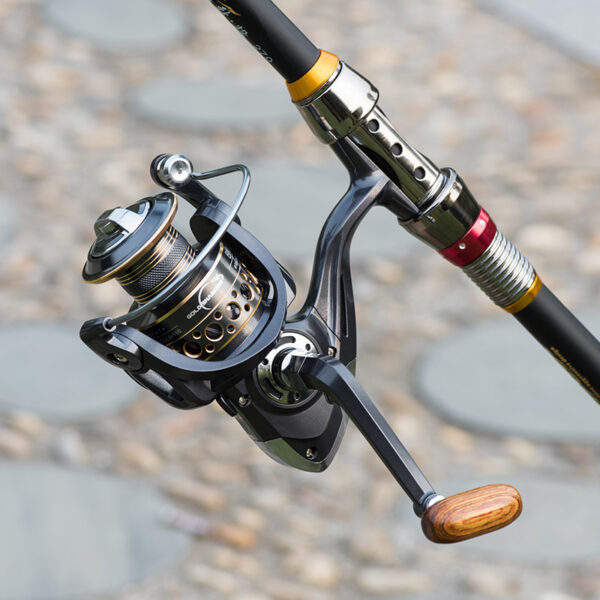 Telescopic Fishing Rod Combo Spinning Reel Fishing Set Carp Fishing Rod Reel Kit - Image 2