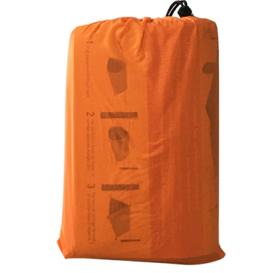 PE Aluminum Film Thermal Insulation Windproof And Cold Resistant Emergency Sleeping Bag - Image 4