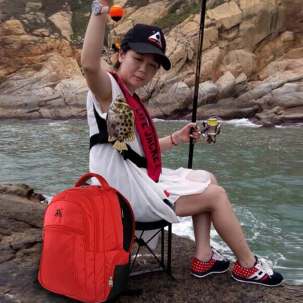Shoulder fishing gear backpack - Image 5