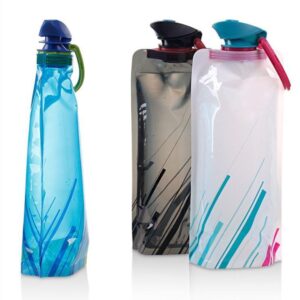 Outdoor folding drinking bag