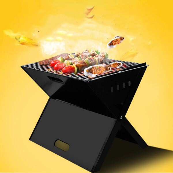 Simple Balcony BBQ Tools Outdoor X-Type Single - Image 2