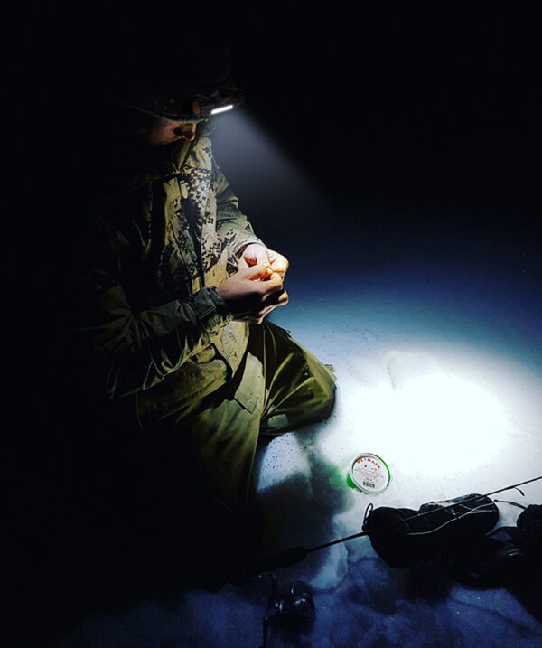 Waterproof LED headlamp COB work light 2 light mode with magnet headlight built-in 18650 battery suit for fishing, camping, etc. - Image 2