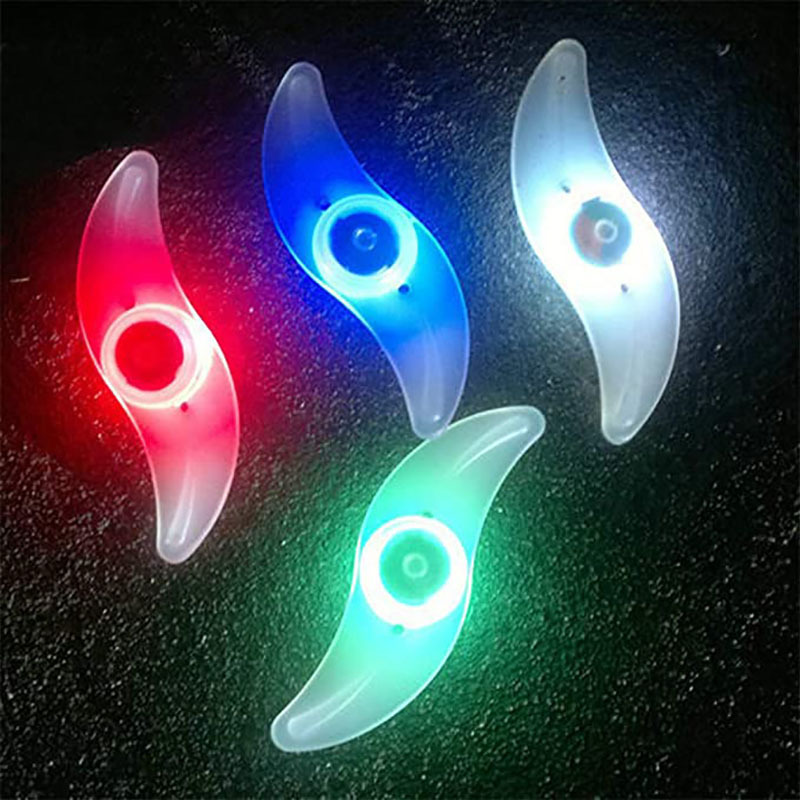 Bicycle Spokes Lamp Cycling Bike Willow LED Wheel Wire Lights Waterproof Bike Cycling Lamp Tire Valve Caps Wheel - Image 3