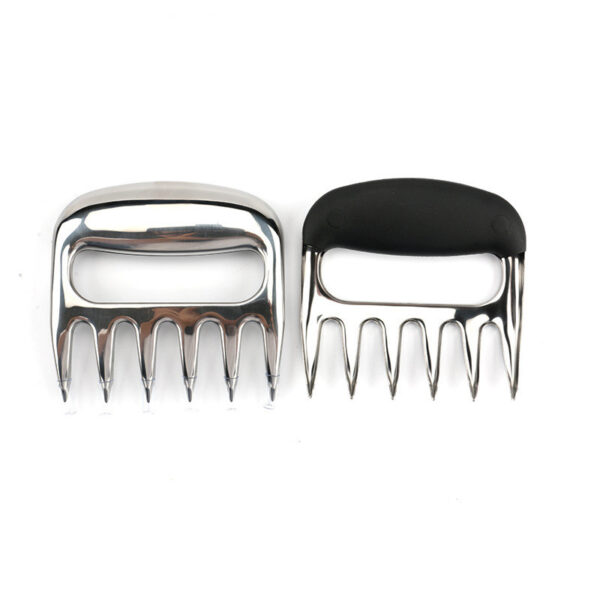 Stainless Steel Cooked Food Bear Claw Shape Divider BBQ Tool - Image 3