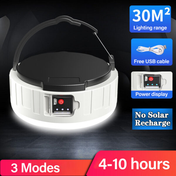 Solar LED Emergency Mobile Stand Light - Image 5