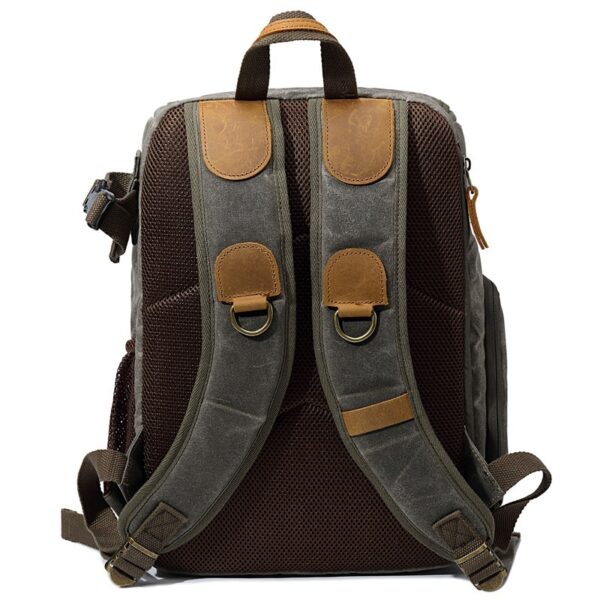 Kalier Digital SLR Camera Bag Waterproof Canvas Men's And Women's Backpacks - Image 3