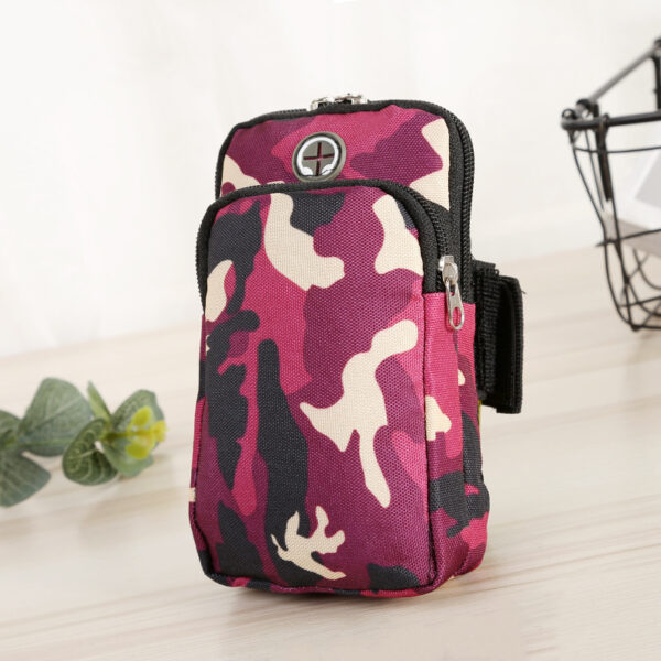 Running Sports Camouflage Mobile Phone Arm Water Repellent Wrist Bag - Image 8