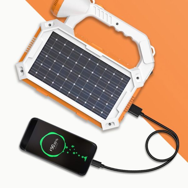 Solar Lantern Camping Multifunctional LED Searchlight - Image 2