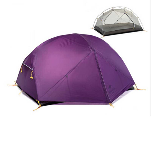 Ultralight 20D Silicone Portable Rainproof Camping Tent - Image 4