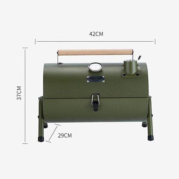 Portable Outdoor BBQ Grill Patio Camping Picnic Barbecue Stove Suitable For 3-5 People - Image 4