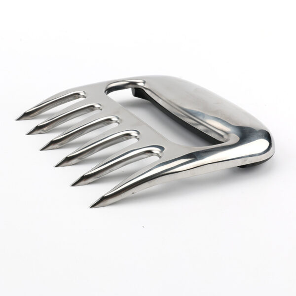 Stainless Steel Cooked Food Bear Claw Shape Divider BBQ Tool - Image 5