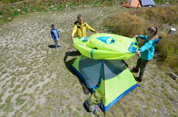 Tent Double Double Aluminum Pole Camping Outdoor Camping - Image 4