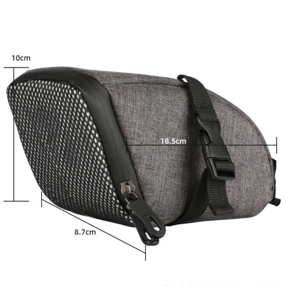 Warning Bicycle Saddle Bag With Light - Image 6
