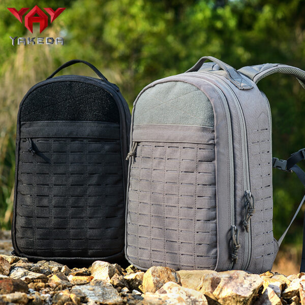 Outdoor Hiking Backpack Camouflage Army Fan Tactical Riding Bag - Image 6