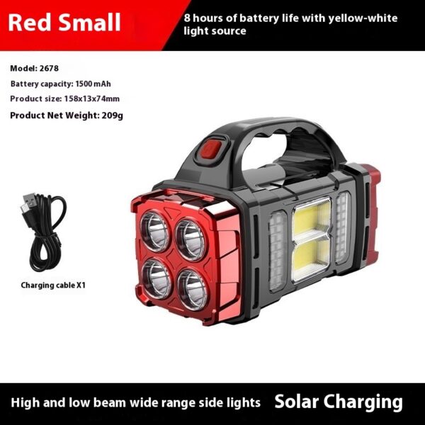 Solar LED Multifunctional Outdoor Power Torch - Image 9