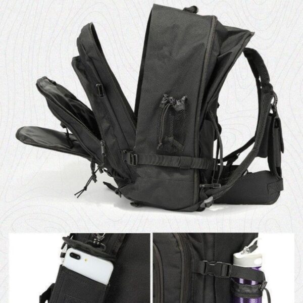 Outdoor Tactics Military Fan Mountaineering Hiking Bag Multifunctional Large Capacity Backpack - Image 3