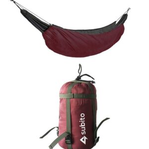 Outdoor camping warm cover cotton hammock