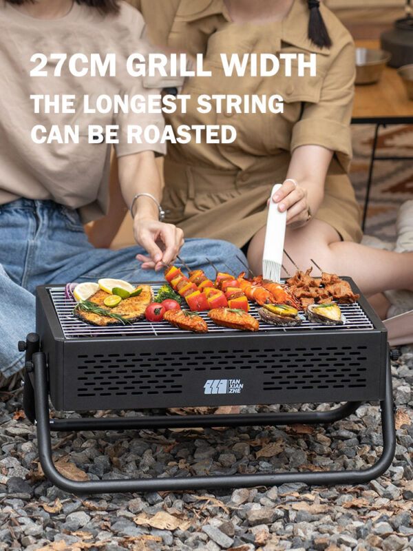 Portable Portable Folding Outdoor Grill - Image 3