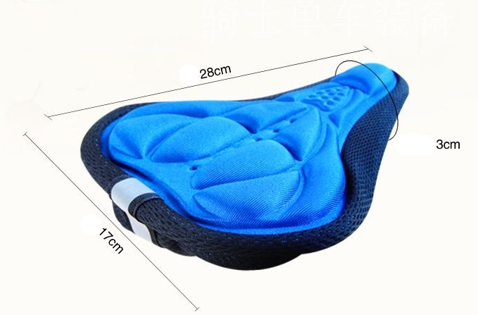 Bicycle embossed breathable mat color 3D breathable seat cover - Image 10