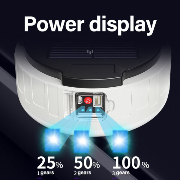 Solar LED Emergency Mobile Stand Light - Image 3