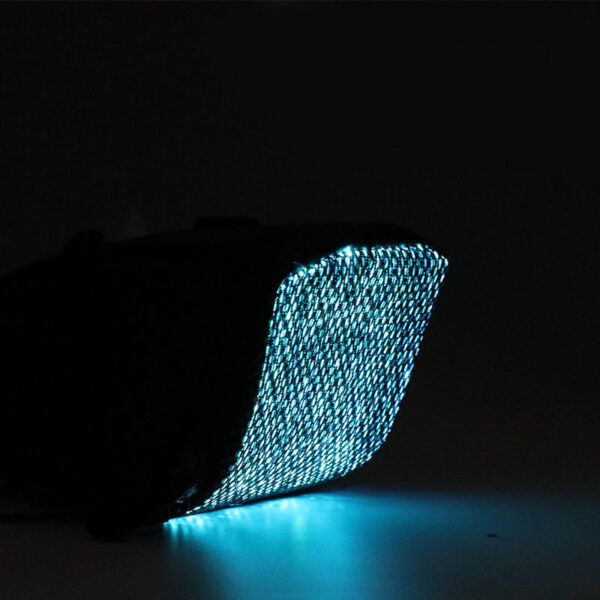 Warning Bicycle Saddle Bag With Light - Image 2