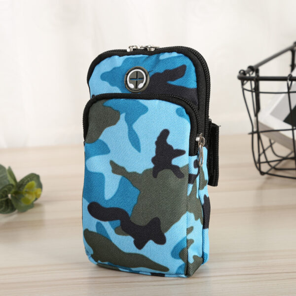 Running Sports Camouflage Mobile Phone Arm Water Repellent Wrist Bag - Image 10