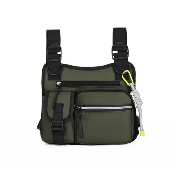 Workwear Functional Vest Chest Bag Reflective - Image 4