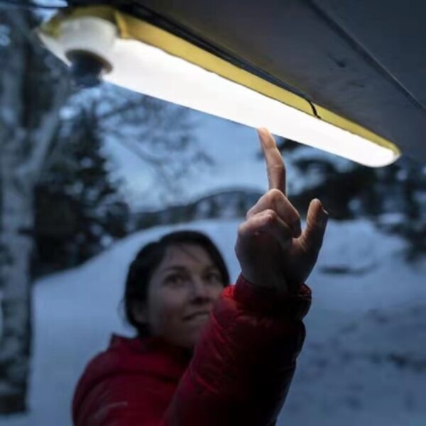 Portable Inflatable Folding Lamp Handheld Suspension Magnetic Suction Tent Light Camping Outdoor Lamp USB Charging - Image 6