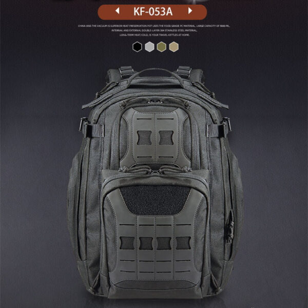 Outdoor Travel Mountain Climbing And Camping 45L Camouflage Tactical Backpack - Image 8