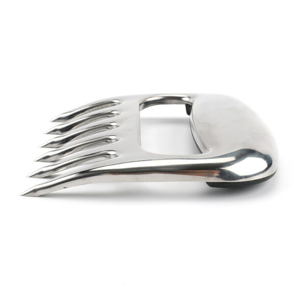 Stainless Steel Cooked Food Bear Claw Shape Divider BBQ Tool - Image 2
