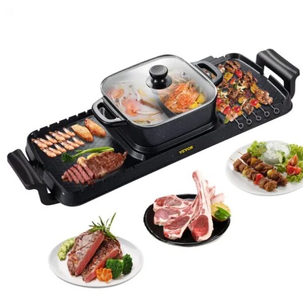 Multifunctional Teppanyaki Grill Pot With Dual Temp Control - Image 5