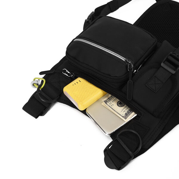 Workwear Functional Vest Chest Bag Reflective - Image 6