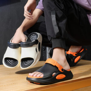 New Summer Men's Sandals Non-slip Deodorant Platform