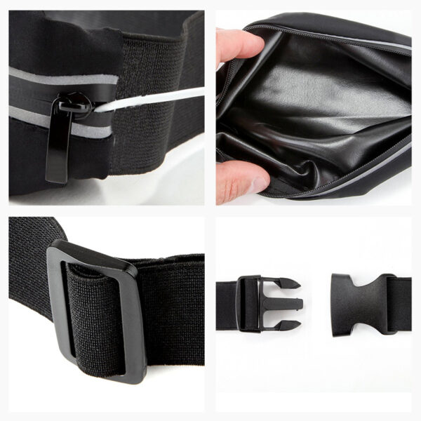 Outdoor Sports Men's Workout Waterproof Waist Bag - Image 2
