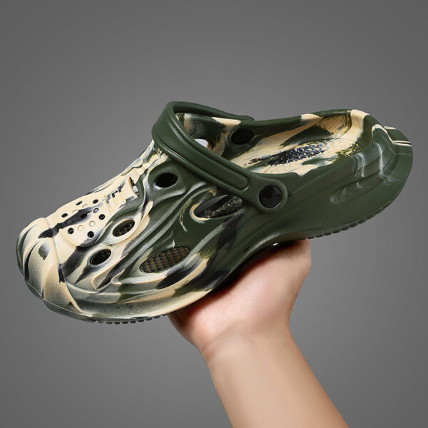 Outdoor New Non-slip Color Matching Slippers For Men - Image 8