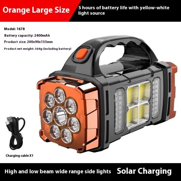 Solar LED Multifunctional Outdoor Power Torch - Image 6