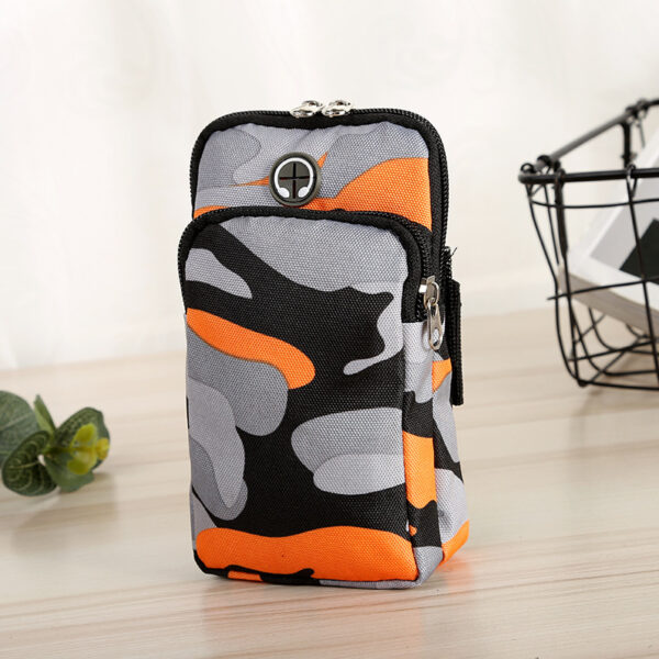 Running Sports Camouflage Mobile Phone Arm Water Repellent Wrist Bag - Image 4