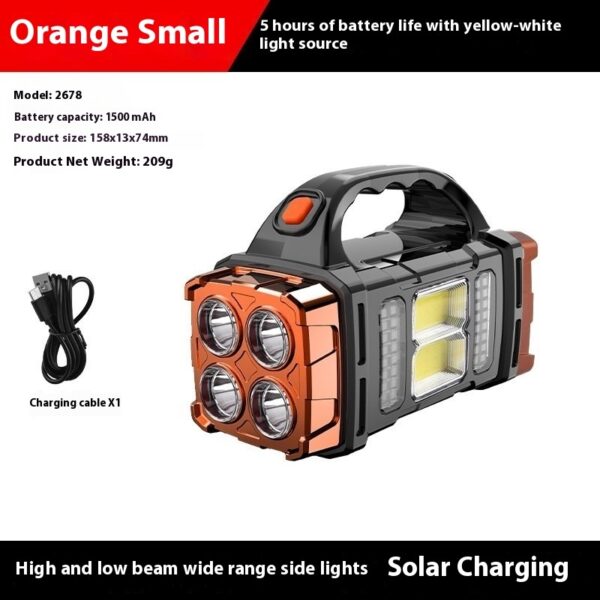 Solar LED Multifunctional Outdoor Power Torch - Image 3