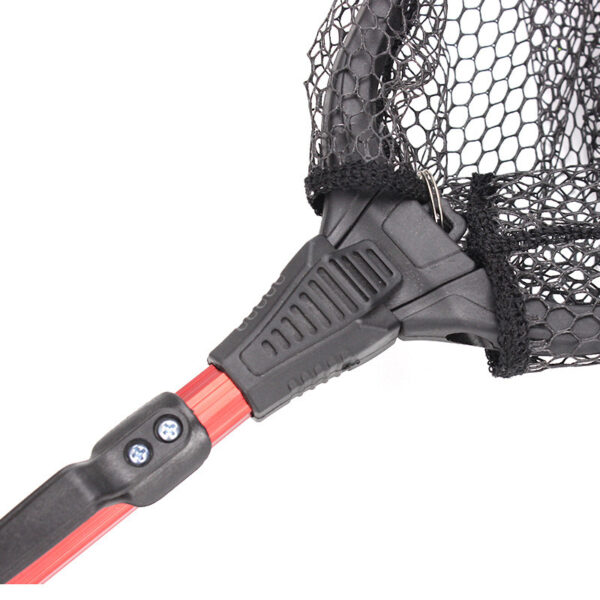 Aluminum Alloy Single Section Triangular Folding Dip Net Fly Fisherman Viscose Metal Thin - Image 5